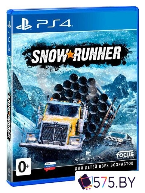 Игры для приставок PlayStation 4 SnowRunner в магазине 575.by