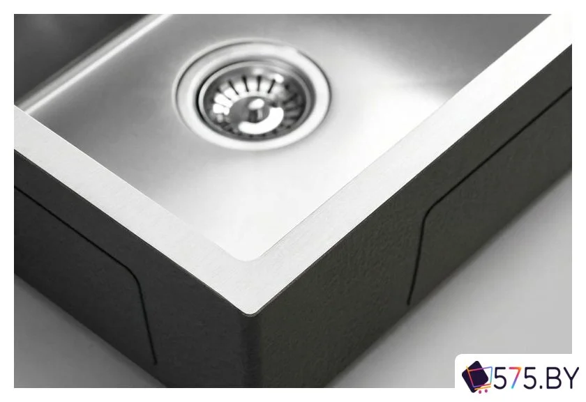 Кухонная мойка Blantek LS-5848ST Stone texture в магазине 575.by