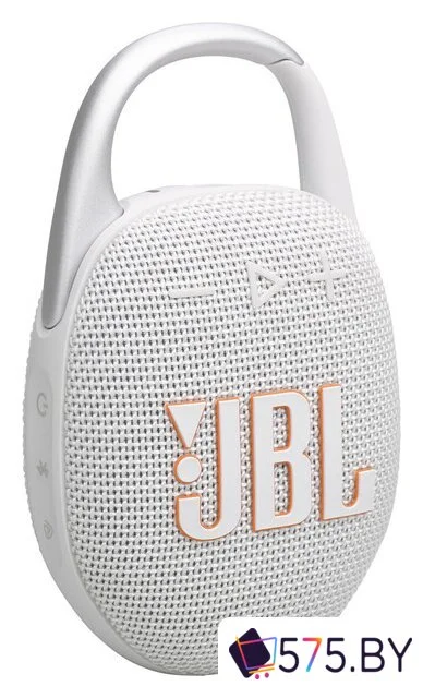 Беспроводная колонка JBL Clip 5 (белый) в магазине 575.by
