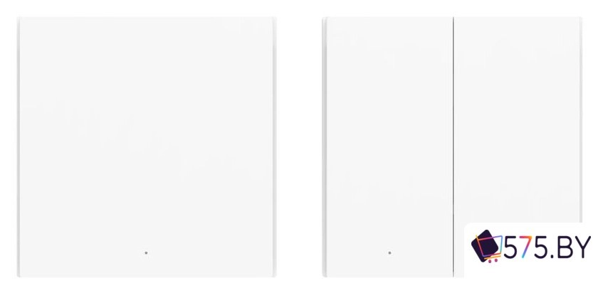 Выключатель Aqara Smart Wall Switch H1 одноклавишный без нейтрали (белый) в магазине 575.by