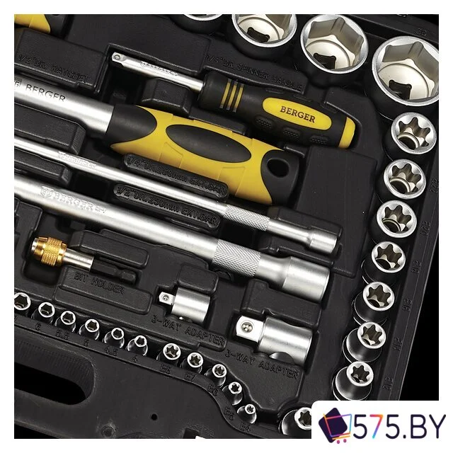 Универсальный набор инструментов Berger BG135-1214 (135 предметов) в магазине 575.by