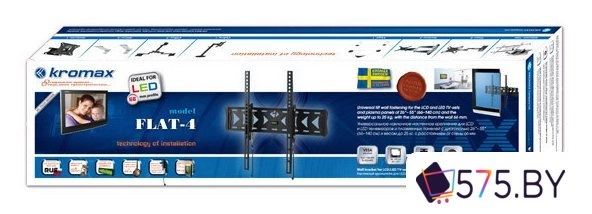 Кронштейн для телевизора Kromax FLAT-4 в магазине 575.by
