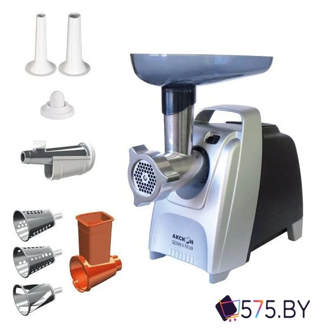 Мясорубка Аксион М62.02 (черный/серебристый) в магазине 575.by