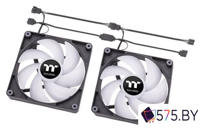 Комплект вентиляторов для корпуса Thermaltake CT120 Sync ARGB 2-Fan Pack CL-F149-PL12SW-A в магазине 575.by