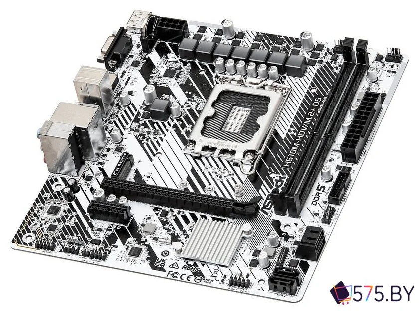 Материнская плата ASRock H610M-HDV/M.2+ D5 в магазине 575.by