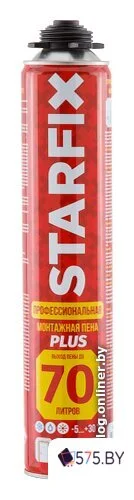 Монтажная пена Starfix Foam Pro Plus 70 SM-65524-1 (890 мл) в магазине 575.by