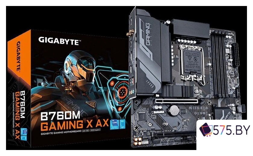 Материнская плата Gigabyte B760M Gaming X AX (rev. 1.x) в магазине 575.by
