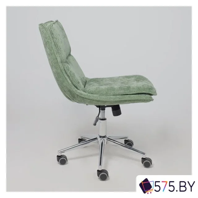 Офисное кресло AksHome Lola (зеленая рогожка GY91-14/хром) в магазине 575.by