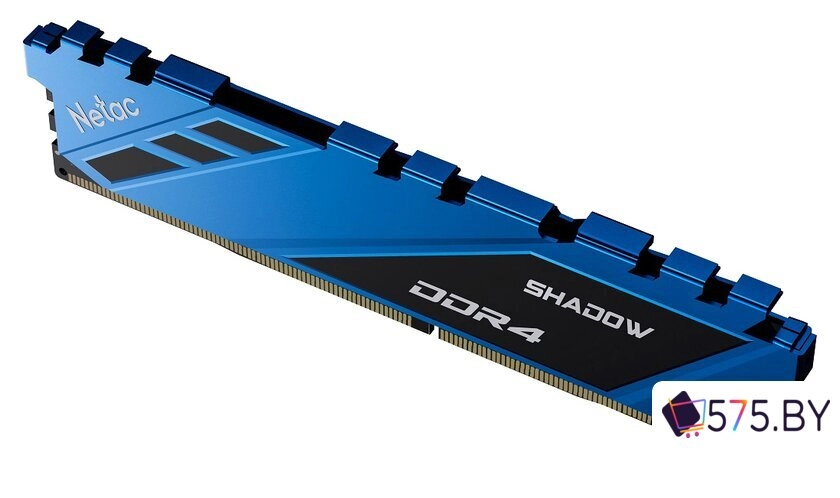 Оперативная память Netac Shadow 16ГБ DDR4 3200 МГц NTSDD4P32SP-16B в магазине 575.by