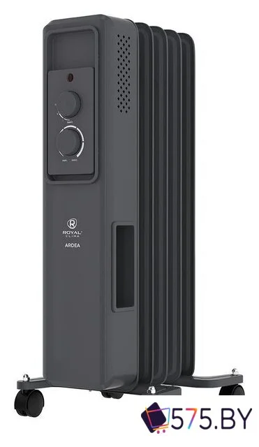 Масляный радиатор Royal Clima Ardea ROR-AR5-1000M в магазине 575.by