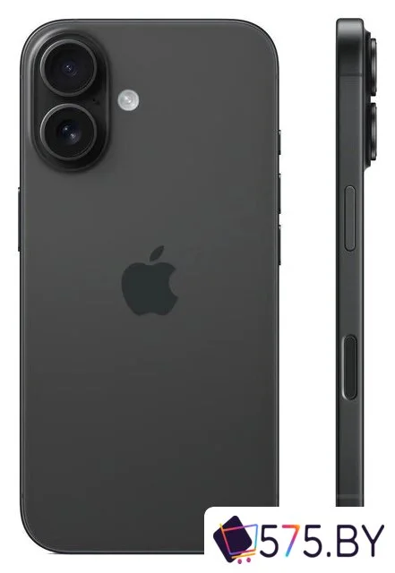Телефон Apple iPhone 16 128GB (черный) в магазине 575.by