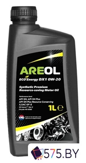 Моторное масло Areol Eco Energy DX1 0W-20 1л в магазине 575.by