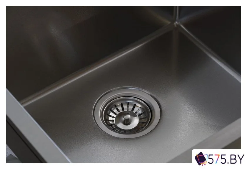 Кухонная мойка Blantek LS-5050STB Stone texture black в магазине 575.by