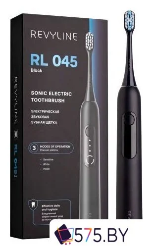 Электрическая зубная щетка Revyline RL 045 (черный) в магазине 575.by