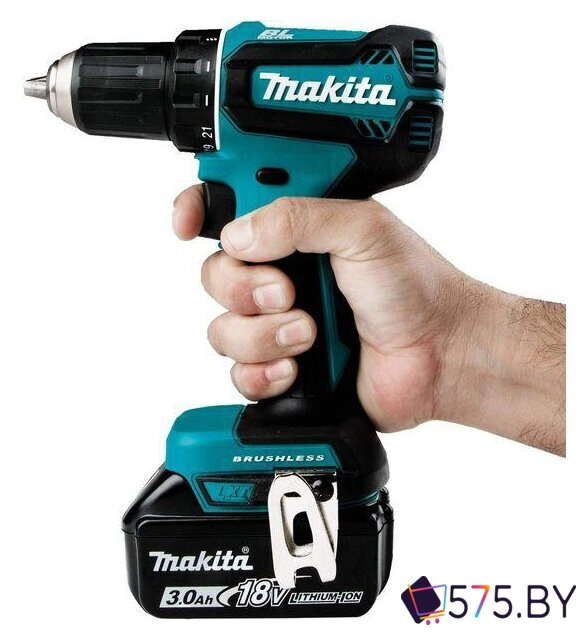 Дрель-шуруповерт Makita DDF485RFE (с 2-мя АКБ, кейс) в магазине 575.by