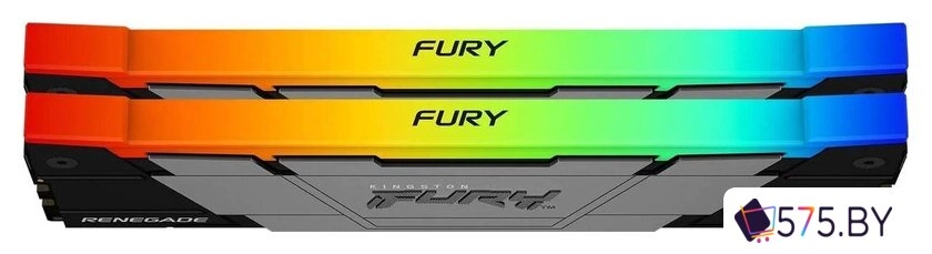Оперативная память Kingston FURY Renegade RGB 2x8ГБ DDR4 4600 МГц KF446C19RB2AK2/16 в магазине 575.by
