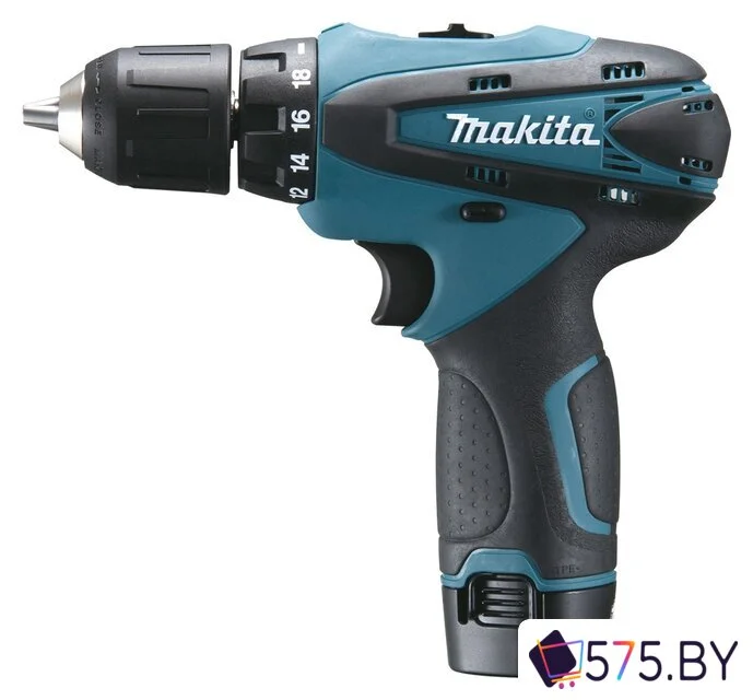 Дрель-шуруповерт Makita DF330DWE (с 2-мя АКБ, кейс) в магазине 575.by