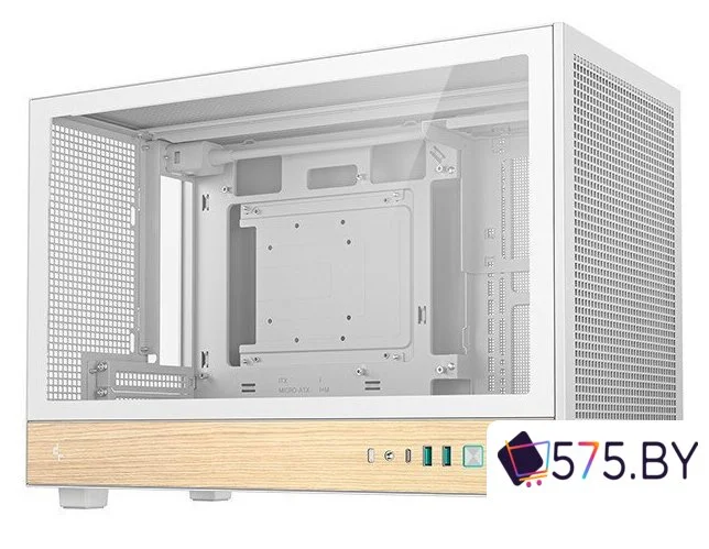 Корпус DeepCool CH260 Wood WH R-CH260-WHNWM0-G-1 в магазине 575.by