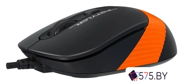 Мышь A4Tech Fstyler FM10 (черный/оранжевый) в магазине 575.by