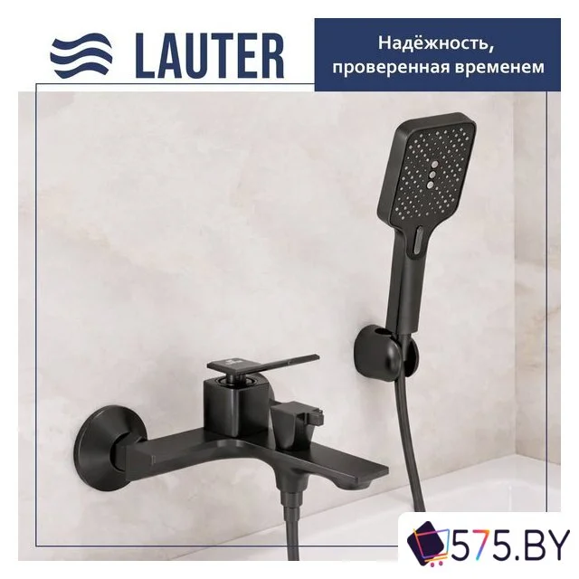 Смеситель Lauter Allure 21CK6618QP + Душевой гарнитур 213GM в магазине 575.by