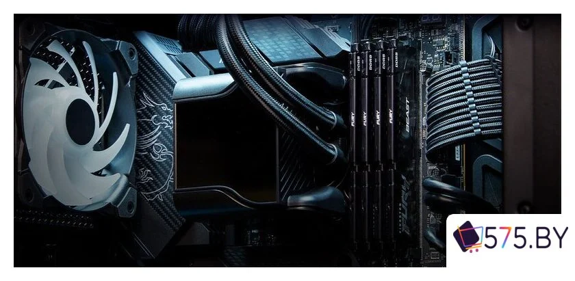 Оперативная память Kingston FURY Beast 2x32ГБ DDR5 6000 МГц KF560C36BBE2K2-64 в магазине 575.by