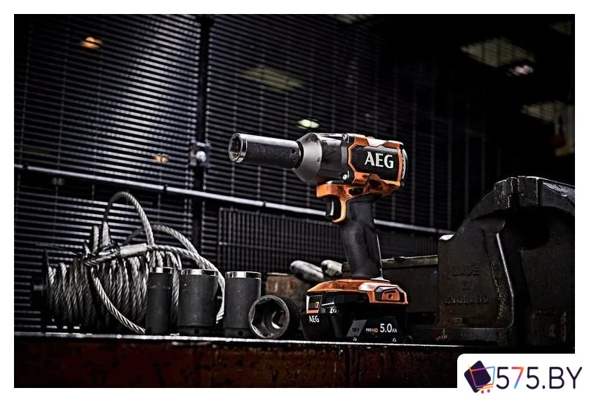 Гайковерт AEG Powertools BSS18MTF12BL-402C 4935479664 (с 2-мя АКБ, кейс) в магазине 575.by