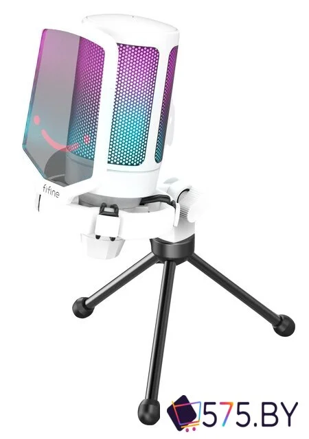Проводной микрофон FIFINE A6V (белый) в магазине 575.by