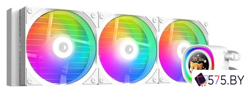 Система жидкостного охлаждения для процессора ID-Cooling FX360 LCD White в магазине 575.by