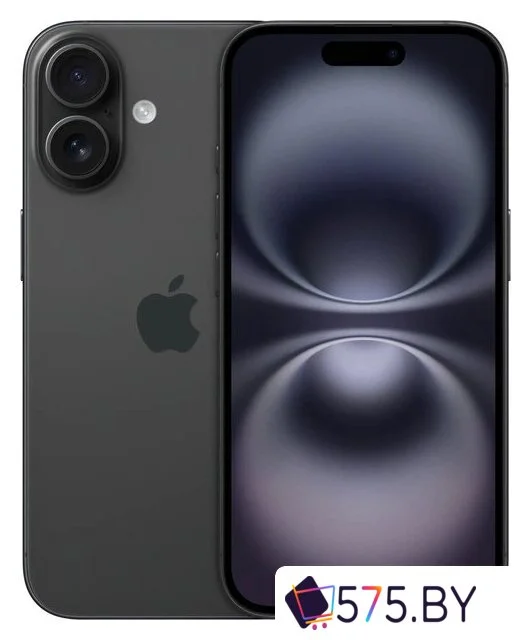 Телефон Apple iPhone 16 128GB (черный) в магазине 575.by