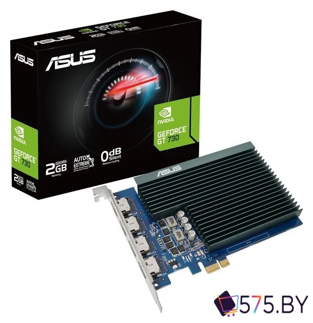Видеокарта ASUS GeForce GT 730 2GB GDDR5 GT730-4H-SL-2GD5 в магазине 575.by