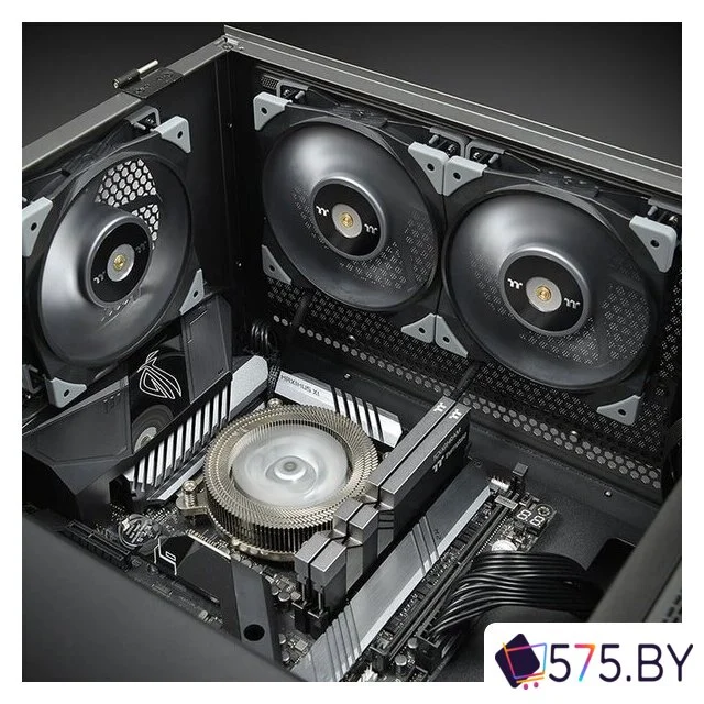 Вентилятор для корпуса Thermaltake ToughFan 12 Turbo CL-F121-PL12GM-A в магазине 575.by