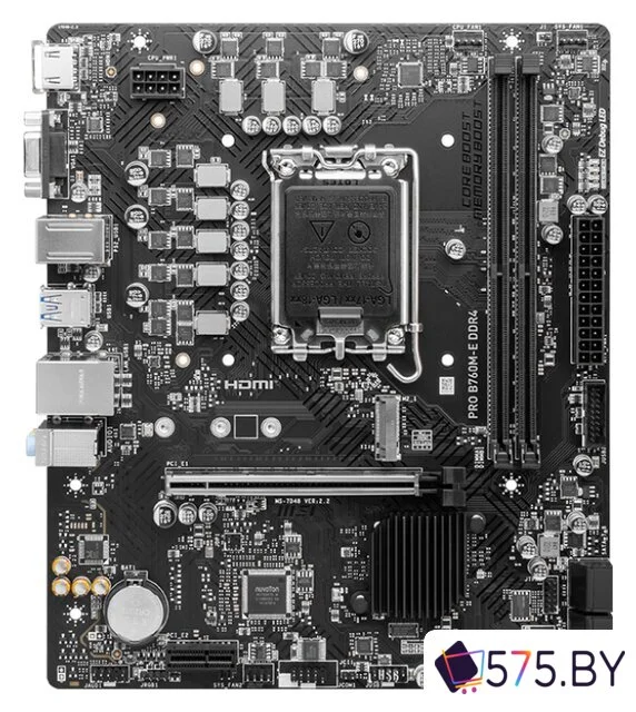 Материнская плата MSI Pro B760M-E DDR4 в магазине 575.by