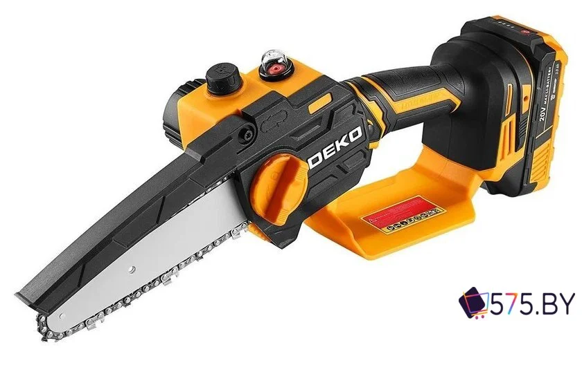Аккумуляторная пила Deko DKCHS 20-6 063-4307-1 (с 1-им АКБ) в магазине 575.by