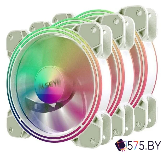Комплект вентиляторов для корпуса ALSEYE Halo 4.0-W kit в магазине 575.by
