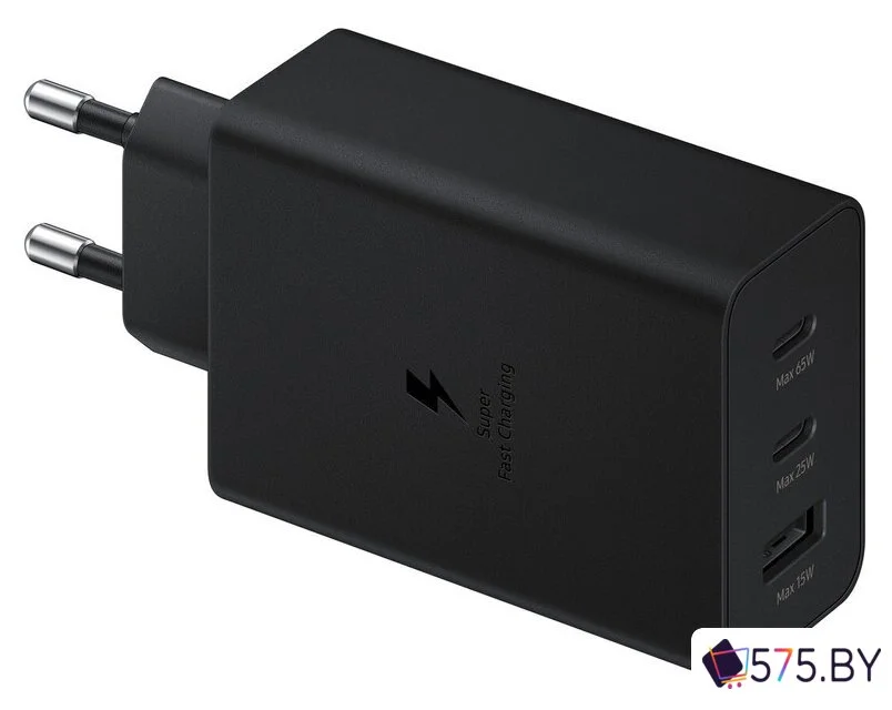 Сетевое зарядное Samsung EP-T6530NBEGEU в магазине 575.by