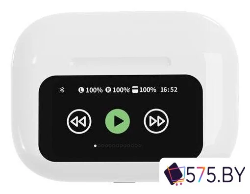 Наушники GMB Audio TWS-LCD-ANC-01-W в магазине 575.by