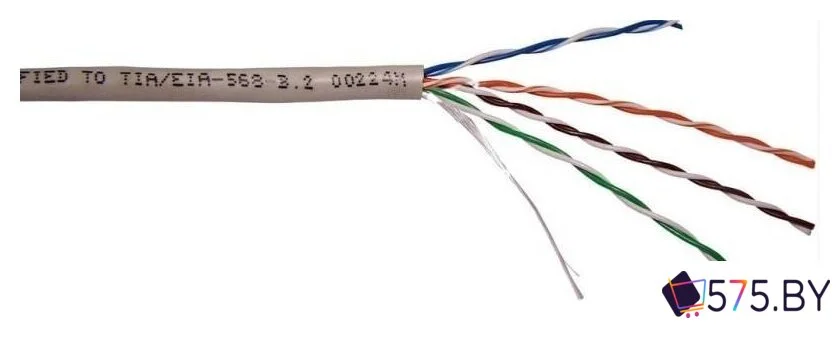 Кабель Lanmaster NM-UTP5E2PR-CU в магазине 575.by