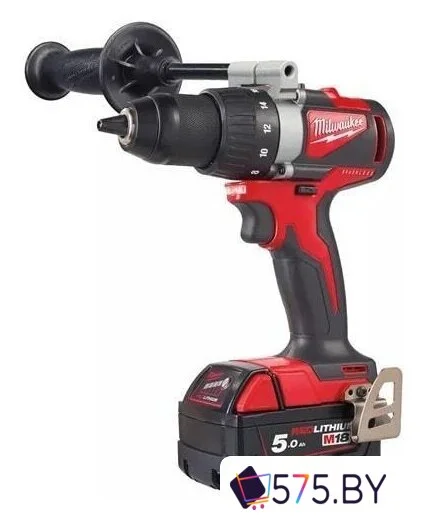 Дрель-шуруповерт Milwaukee M18 BLDD2-502X 4933464515 (с 2-мя АКБ, кейс) в магазине 575.by