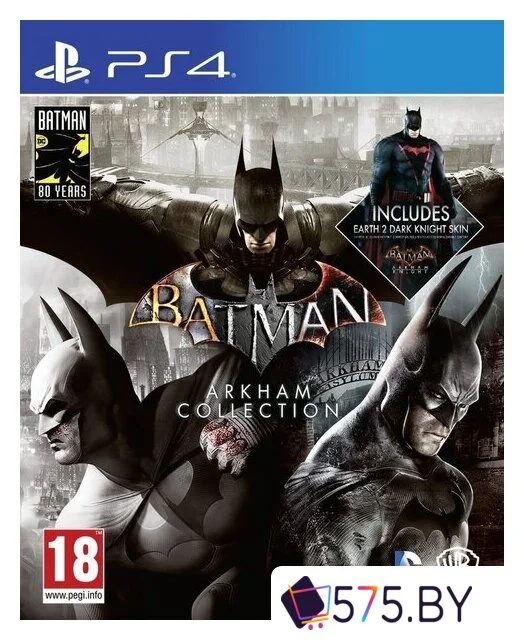 Игры для приставок PlayStation 4 Batman: Arkham Collection (без русской озвучки, русские субтитры) в магазине 575.by