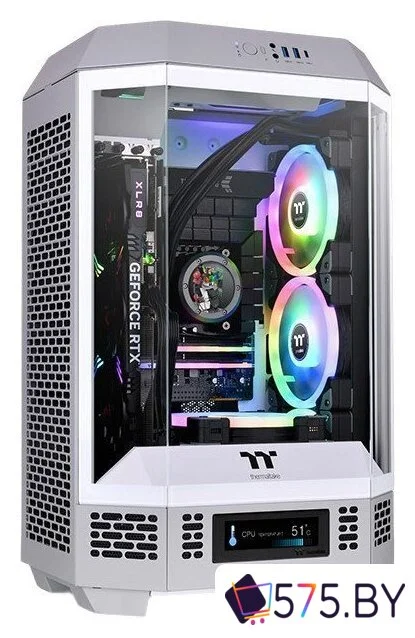 Корпус Thermaltake The Tower 300 Limestone CA-1Y4-00SIWN-00 в магазине 575.by