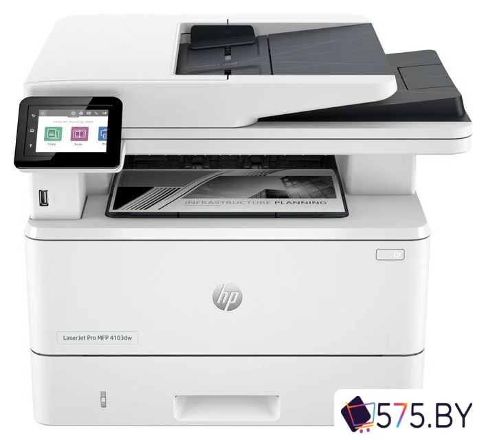 МФУ HP LaserJet Pro MFP 4103dw 2Z627A в магазине 575.by