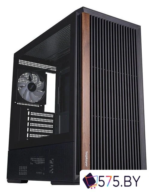 Корпус 1stPlayer WD7 ARGB WD7-BK-4FA7-2FA7R (черный) в магазине 575.by