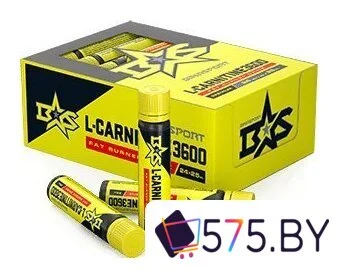 L-карнитин Binasport L-Carnitine 3600мг (24шт, лимон) в магазине 575.by