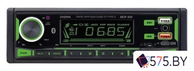 USB-магнитола Digma MCP-450 в магазине 575.by