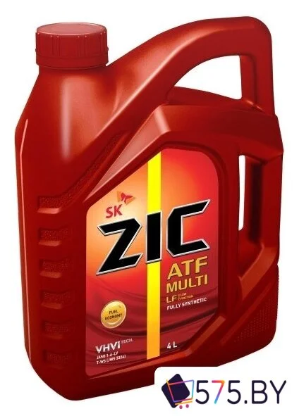 Трансмиссионное масло ZIC ATF Multi LF 4л в магазине 575.by