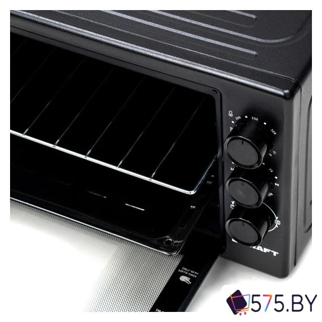 Мини-печь Kraft KF-MO3800BL (черный) в магазине 575.by