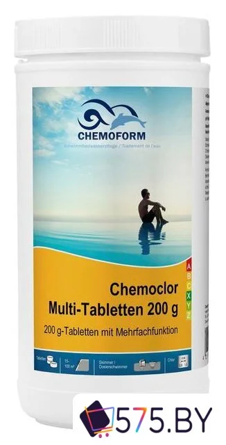 Химия для бассейна Chemoform Всё-в-одном мульти-таблетки 200 г 1 кг в магазине 575.by