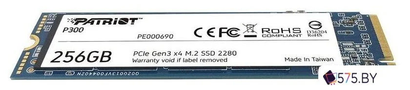 SSD Patriot P300 256GB P300P256GM28 в магазине 575.by