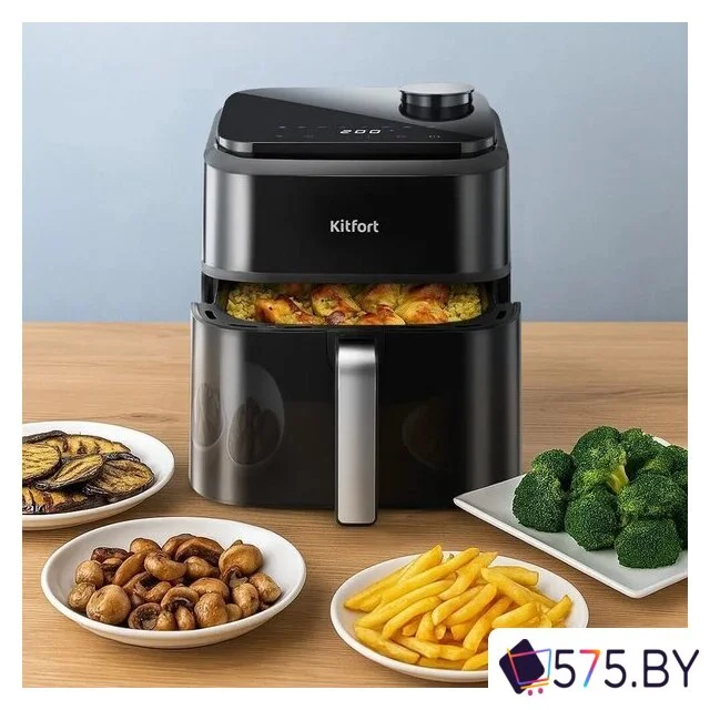 Аэрогриль (аэрофритюрница) Kitfort KT-8154 в магазине 575.by