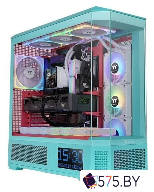 Корпус Thermaltake View 600 TG Mint Strawberry CA-11H-00FLWN-00 в магазине 575.by